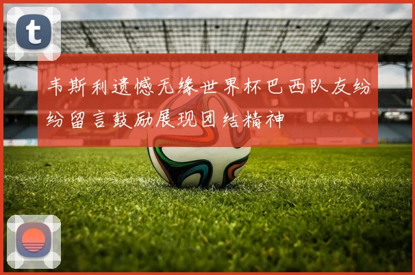 韦斯利遗憾无缘世界杯巴西队友纷纷留言鼓励展现团结精神